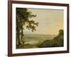 Rome from the Villa Madama, During or Post 1753-Richard Wilson-Framed Giclee Print