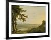 Rome from the Villa Madama, During or Post 1753-Richard Wilson-Framed Giclee Print