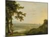 Rome from the Villa Madama, During or Post 1753-Richard Wilson-Mounted Giclee Print