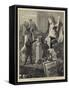 Rome, Funeral Oration over the Bust of Mazzini-William III Bromley-Framed Stretched Canvas