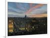 Rome In The Light Of Sunset-kirilstanchev-Framed Art Print