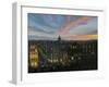 Rome In The Light Of Sunset-kirilstanchev-Framed Art Print