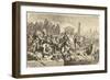 Rome is Sacked Plundered Looted by Gaiseric and His Fellow-Vandals-H. Leutemann-Framed Art Print