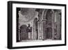 Rome Italy 1875 Interior of St. Peter's View Taken from Left Transept-null-Framed Giclee Print