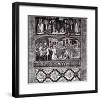 Rome Italy 1875 Legend of St. Alexius: Fresco of the Tenth Century-null-Framed Giclee Print