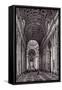 Rome, Italy, 1875, Nave of St. Peter's-null-Framed Stretched Canvas