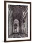 Rome, Italy, 1875, Nave of St. Peter's-null-Framed Giclee Print