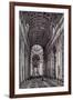 Rome, Italy, 1875, Nave of St. Peter's-null-Framed Giclee Print