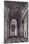 Rome, Italy, 1875, Nave of St. Peter's-null-Mounted Giclee Print