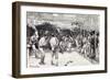 Rome Italy 1875 Playing at Bowls-null-Framed Giclee Print