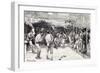 Rome Italy 1875 Playing at Bowls-null-Framed Giclee Print