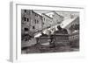 Rome Italy 1875 the Scala Cceli the Great Steps of Santa Maria of the Capitol-null-Framed Giclee Print