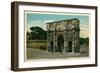 Rome, Italy, Arch of Constantine-null-Framed Art Print