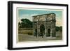 Rome, Italy, Arch of Constantine-null-Framed Art Print