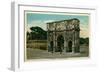 Rome, Italy, Arch of Constantine-null-Framed Art Print