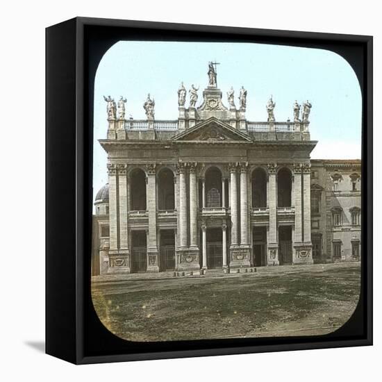 Rome (Italy), Basilica Saint John of Latran, Circa 1895-Leon, Levy et Fils-Framed Stretched Canvas