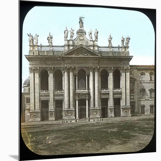 Rome (Italy), Basilica Saint John of Latran, Circa 1895-Leon, Levy et Fils-Mounted Photographic Print