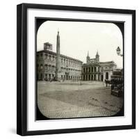 Rome (Italy), Basilica Saint John of Latran, Circa 1895-Leon, Levy et Fils-Framed Photographic Print