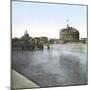 Rome (Italy), Castel Sant Angelo (Or Hadrian's Mausoleum), Circa 1895-Leon, Levy et Fils-Mounted Photographic Print