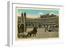 Rome, Italy, Circus Maximus Spectacle-null-Framed Art Print