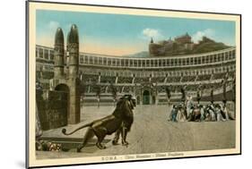Rome, Italy, Circus Maximus Spectacle-null-Mounted Art Print