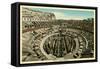 Rome, Italy, Coliseum Interior-null-Framed Stretched Canvas