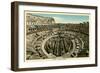 Rome, Italy, Coliseum Interior-null-Framed Premium Giclee Print