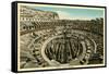 Rome, Italy, Coliseum Interior-null-Framed Stretched Canvas