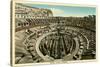 Rome, Italy, Coliseum Interior-null-Stretched Canvas