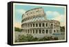 Rome, Italy, Coliseum-null-Framed Stretched Canvas