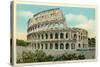 Rome, Italy, Coliseum-null-Stretched Canvas