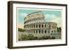 Rome, Italy, Coliseum-null-Framed Premium Giclee Print