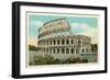 Rome, Italy, Coliseum-null-Framed Premium Giclee Print