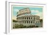 Rome, Italy, Coliseum-null-Framed Premium Giclee Print