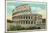 Rome, Italy, Coliseum-null-Mounted Premium Giclee Print