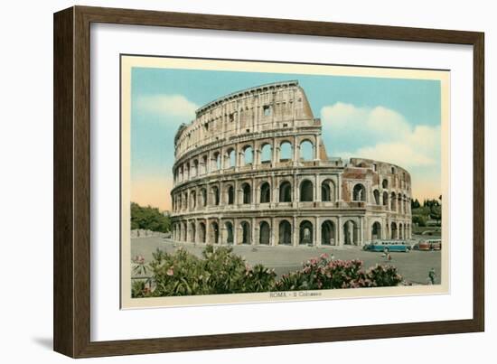 Rome, Italy, Coliseum-null-Framed Art Print