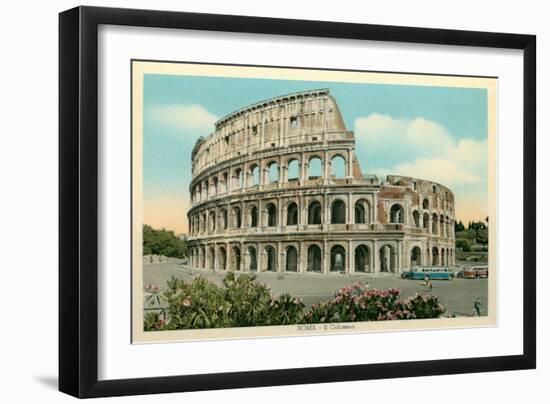 Rome, Italy, Coliseum-null-Framed Art Print