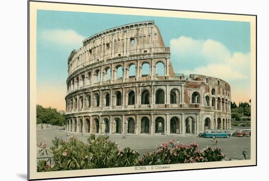 Rome, Italy, Coliseum-null-Mounted Art Print