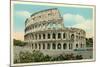 Rome, Italy, Coliseum-null-Mounted Art Print