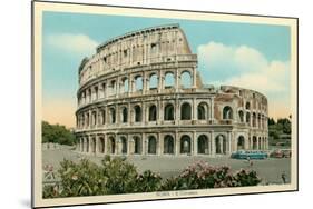 Rome, Italy, Coliseum-null-Mounted Art Print