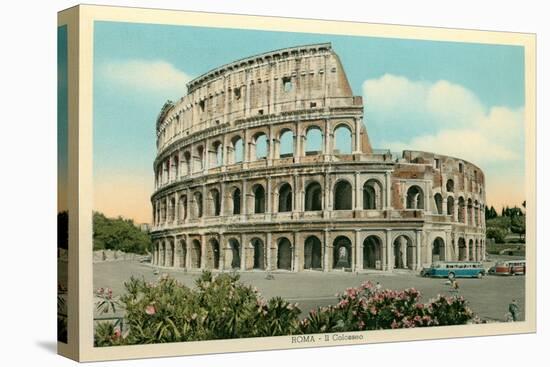 Rome, Italy, Coliseum-null-Stretched Canvas