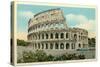 Rome, Italy, Coliseum-null-Stretched Canvas