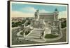 Rome, Italy, Monument to Vittorio Emanuele II-null-Framed Stretched Canvas