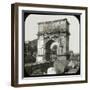 Rome (Italy), Roman Forum, Arch of Titus, Circa 1895-Leon, Levy et Fils-Framed Photographic Print