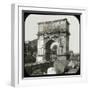 Rome (Italy), Roman Forum, Arch of Titus, Circa 1895-Leon, Levy et Fils-Framed Photographic Print