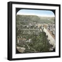 Rome (Italy), Seen on the Gardens of Vatican, by 1895-Leon, Levy et Fils-Framed Photographic Print