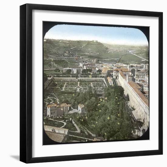 Rome (Italy), Seen on the Gardens of Vatican, by 1895-Leon, Levy et Fils-Framed Photographic Print