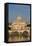 Rome, Italy. St Peter's Basilica. Tiber river and Sant'Angelo Bridge in foreground.-null-Framed Stretched Canvas