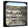 Rome (Italy), the Coliseum, Circa 1895-Leon, Levy et Fils-Framed Stretched Canvas