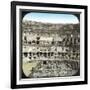 Rome (Italy), the Coliseum, Circa 1895-Leon, Levy et Fils-Framed Photographic Print